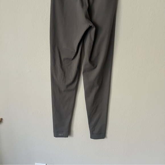 Set Active Luxeform High-Waisted Gray Leggings XS - Picture 6 of 10